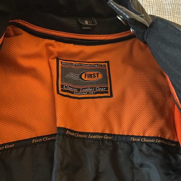 Motorcycle leather jacket Size S - Picture 2 of 10